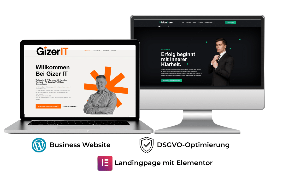 Professionelles Webdesign mit WordPress und Elementor